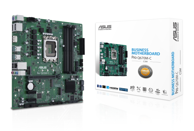 ASUS Pro Q670M-C-CSM mATX LGA1700, bild 4