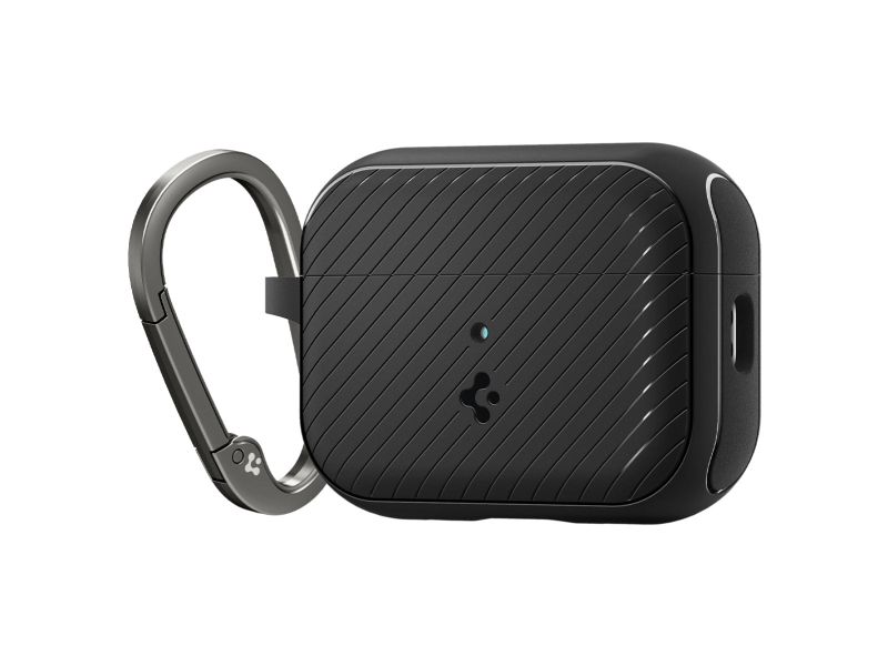 Spigen Mag Armour, box, polykarbonat (PC), termoplastisk polyuretan (TPU), svart