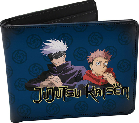 Jujutsu Kaisen Itadori and Gojo Vinyl Plånbok