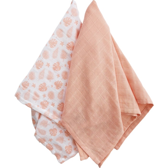 Summerville Muslin 2-pack Tropical & Peachy GOTS, bild 2