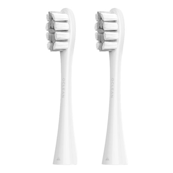 Oclean Borsthuvuden Brush Head Professional Clean 2 Pack Grey