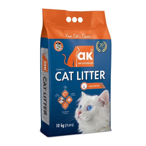 AK - Cat litter without scent 10 kg - (54997)