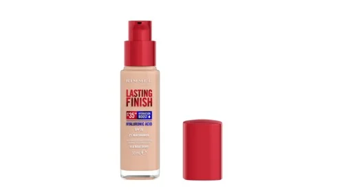 Rimmel Lasting Finish 35H Hydration Boost Hydrating Foundation SPF20 Rose Ivory, bild 3