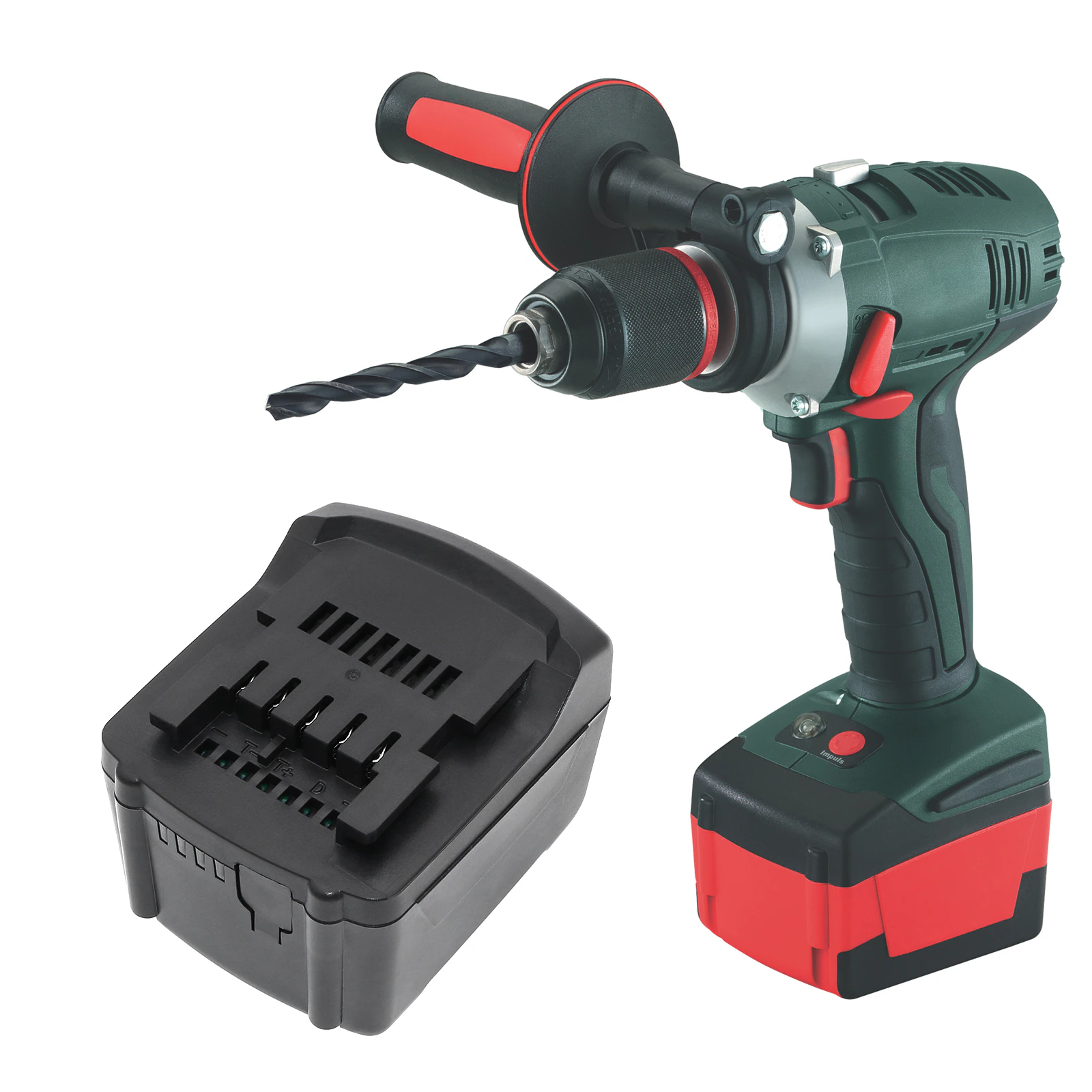 Batteri till Elverktyg för Metabo BS 14.4 LTX Impuls, ULA 14.4-18, BS 14.4 6.02105.50 m.fl., bild 5