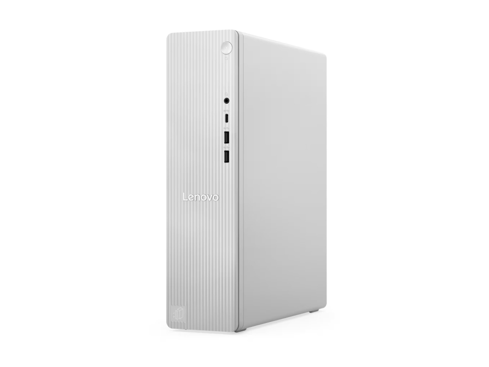 Lenovo IdeaCentre Tower 08IAS10 91CF - SFF Core Ultra 5 225 / upp till 4.9 GHz - RAM 32 GB - SSD 1 TB - NVMe - Intel Graphics - Gigabit Ethernet, IEEE 802.11ax (Wi-Fi 6), Bluetooth 5.4, IEEE 802.11be (Wi-Fi 7) - inget OS - skärm: ingen - molngrå - med 3 års Lenovo-support på plats