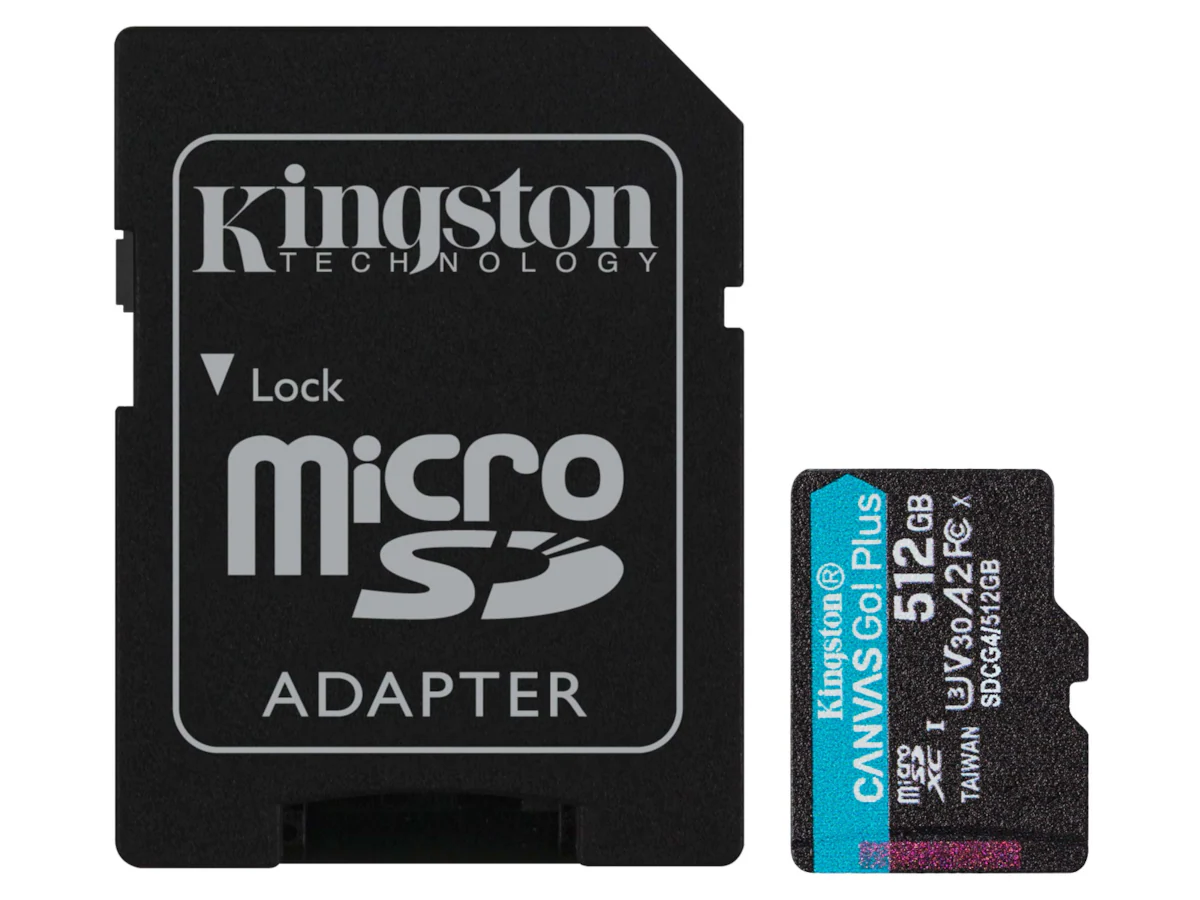 Kingston MicroSD 512GB Canvas Go! Plus Gen4, bild 5