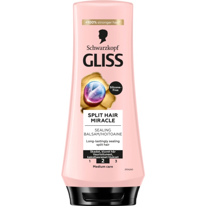 Schwarzkopf Gliss Sealing Conditioner Split Hair Miracle for Damaged Hair & Split Hair 200 ml, bild 2