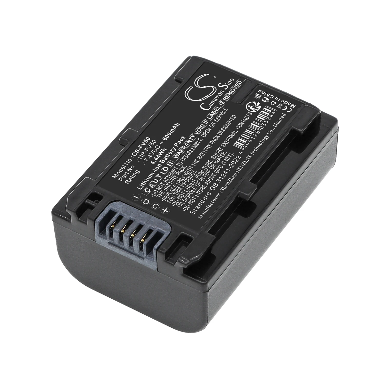 Batteri till Kamera för Sony HDR-TG1, HDR-TG3E, HDR-TG5 m.fl., bild 4