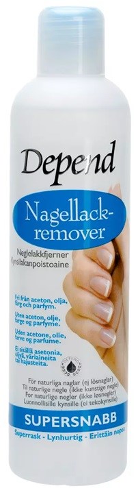Depend Nagellackremover Supersnabb 250 ml, bild 5