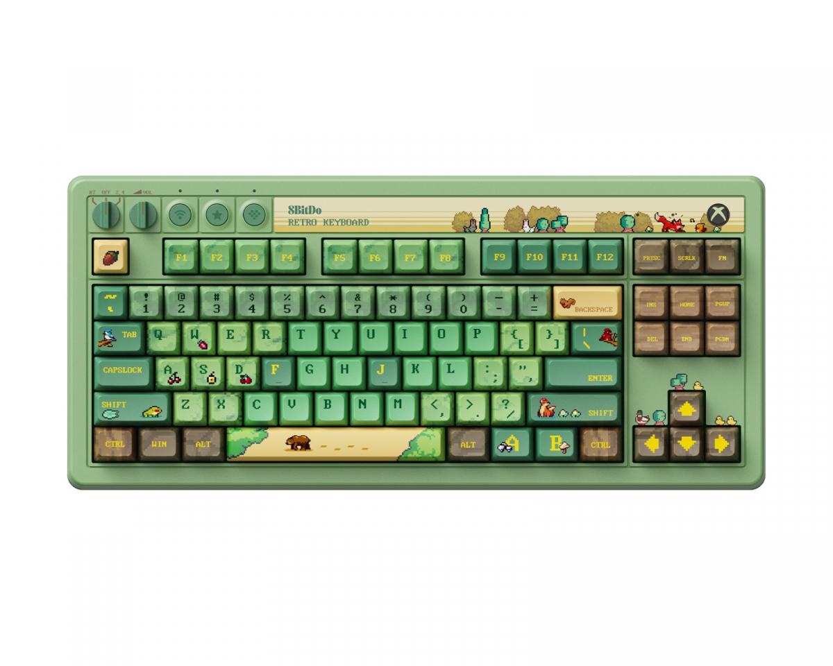 8BitDo Mechanical Keyboard Xbox Forest Ed., bild 5