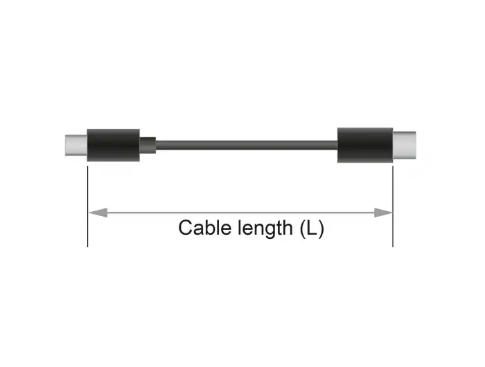 Delock DisplayPort-kabel 8K @ 60Hz, 3m, bild 3