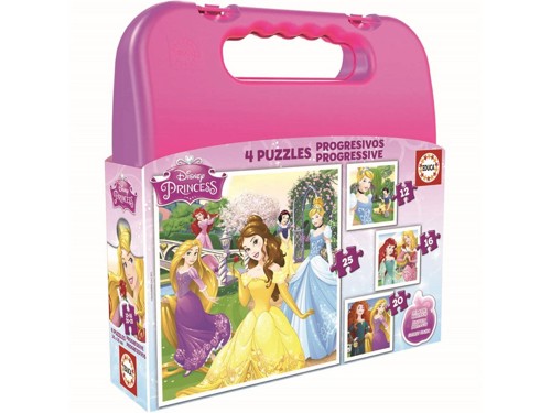 Educa - Puzzle - 12-16-20-25 Disney Princess (80-16508), bild 2