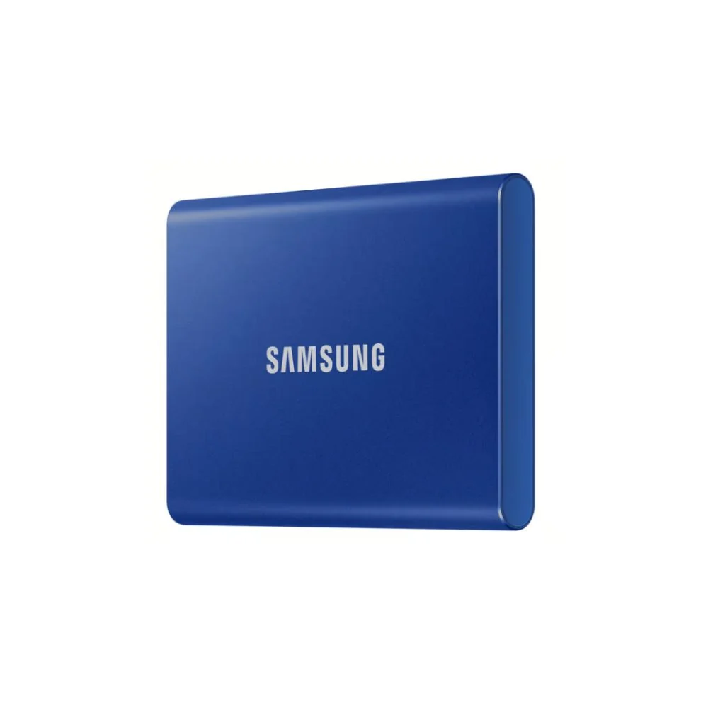 Samsung T7 extern SSD 1 TB (blå)