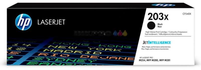HP 203X, svart toner