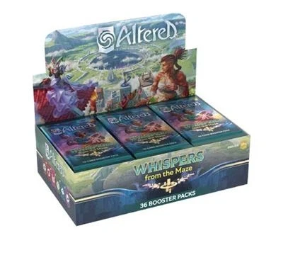 Altered TCG: Whispers From The Maze Booster Display