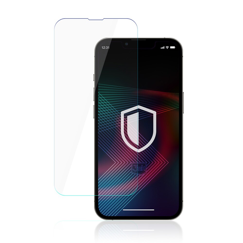 Härdat glas till iPhone 14 Pro / iPhone 14 hybrid flexi 7H från 3mk FlexibleGlass-serien, bild 2