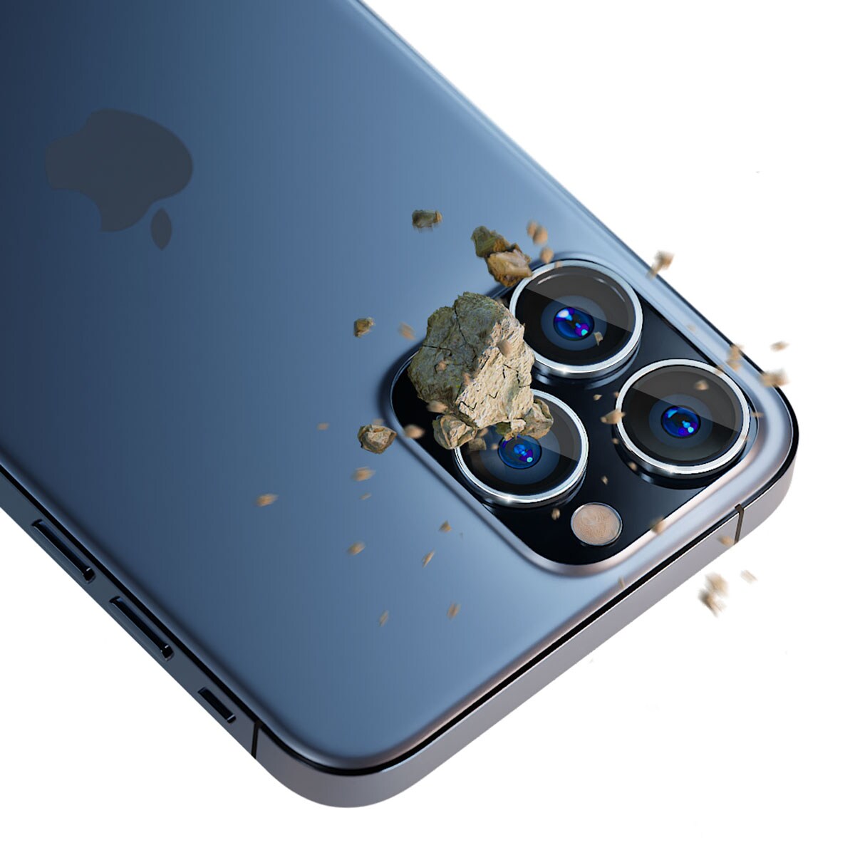 Härdat glas till kameralinsen 3mk Lens Protection Pro Black för Samsung Galaxy A35 5G, bild 2