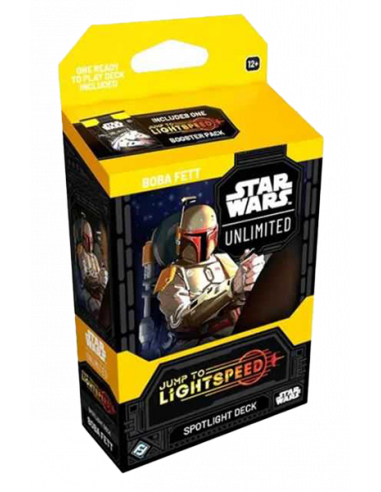 Star Wars Unlimited Jump to Lightspeed Spotlight Deck - Boba Fett