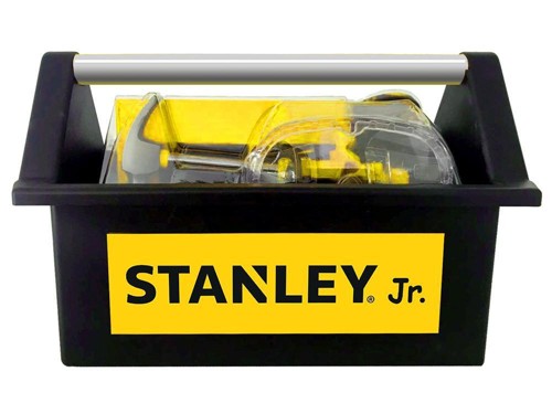 Stanley Jr DIY - Öppen Verktygslåda + 5 st Verktyg, bild 2