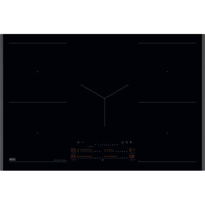 AEG TK85IM00FB, Svart, Inbyggnad, 78 cm, Zon induktionshäll, 5 zon(er)