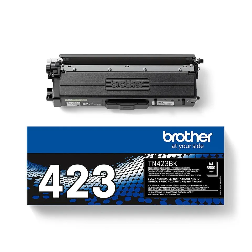 Brother TN421BK svart bläckpatron högkapacitet, bild 2