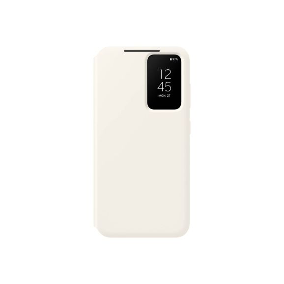 Samsung Galaxy S23 Smart View Wallet skal, cream