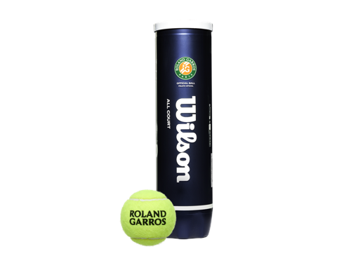 Wilson - Roland-Garros All Court Tennisbollar 4-pack - Officiell Grand Slam Boll för Grusbana, bild 2
