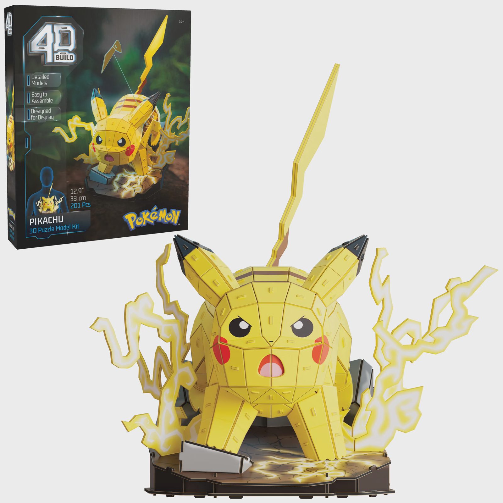 4D Puzzles Pokemon 30 cm - Pikachu pussel