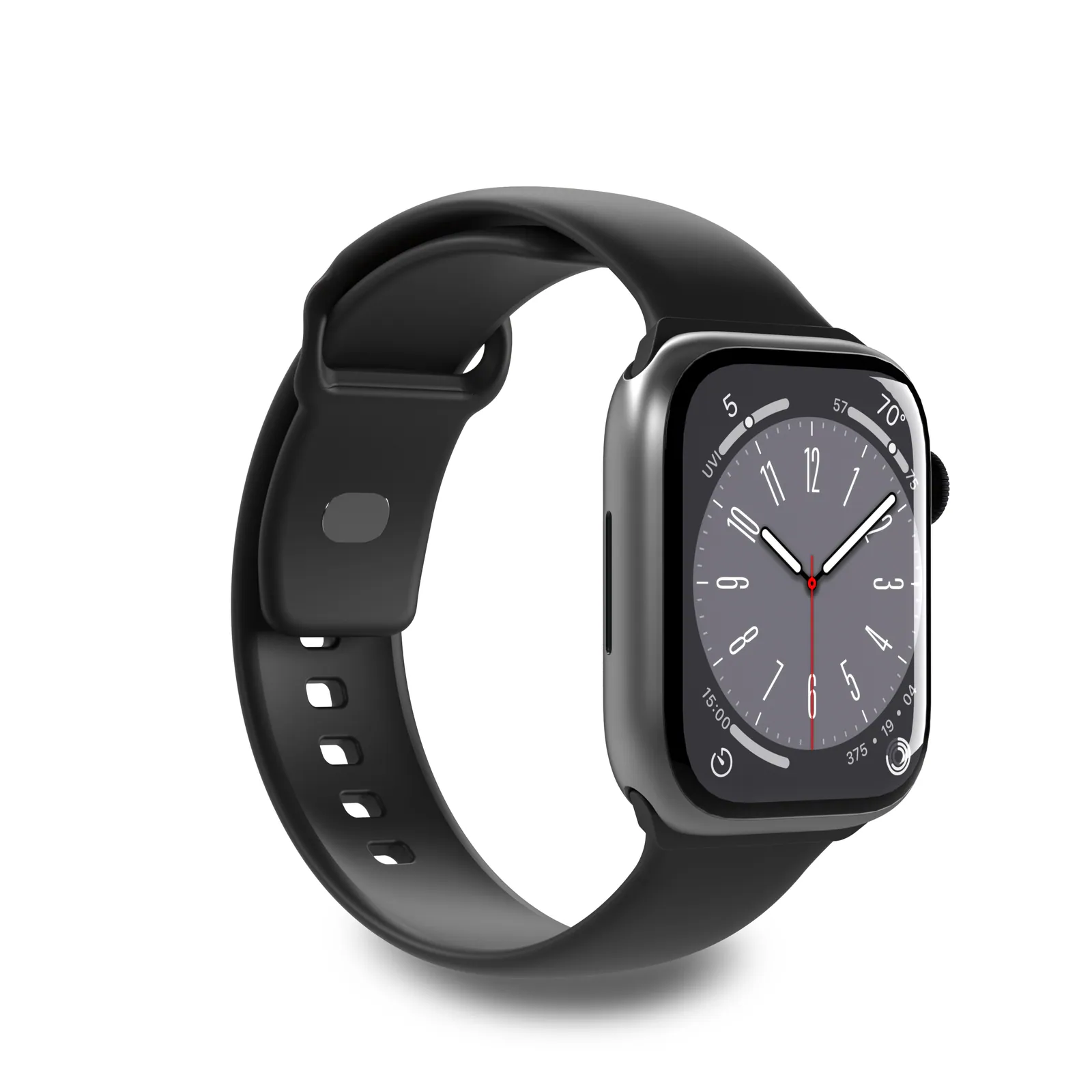 Puro Apple Watch 42-49mm armband (svart)
