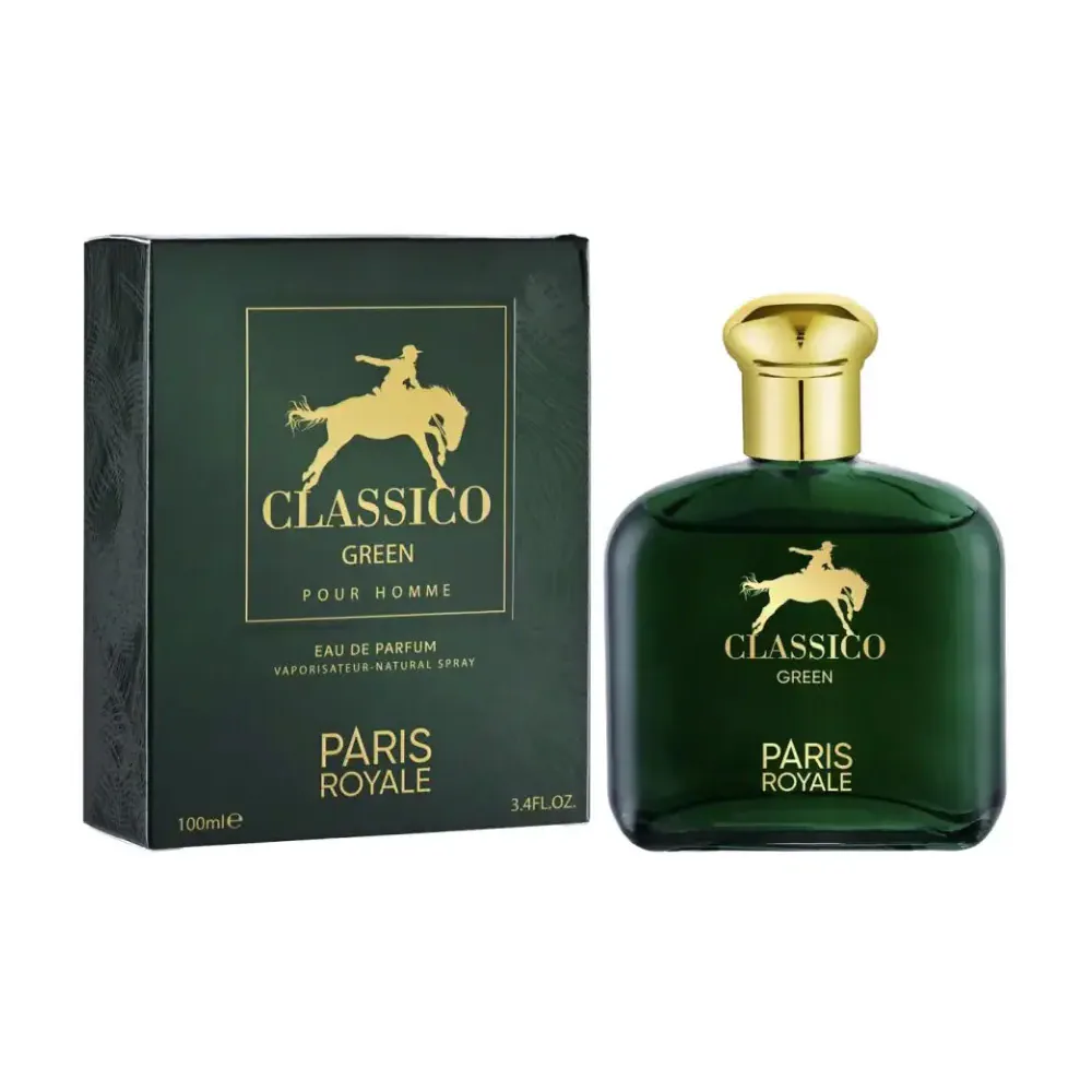 Paris Royale Classico Green EDP 100ml / Inspirerad av Ralph Lauren Polo Green / Herrparfym