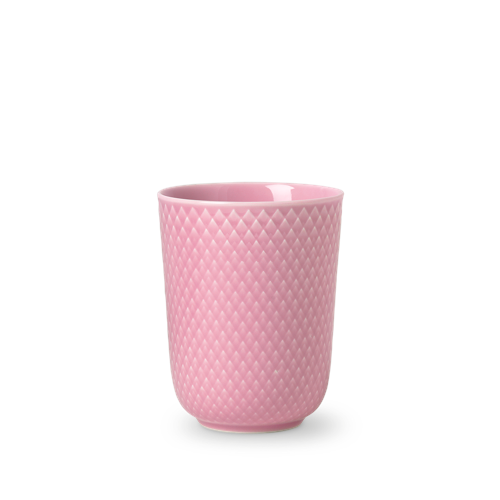 Lyngby Porcelæn - Rhombe Color Mugg - 33 cl - Rosa