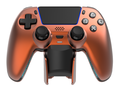 DELTACO Gaming PS5-kontroller med Laddningsdocka - Kopparorange