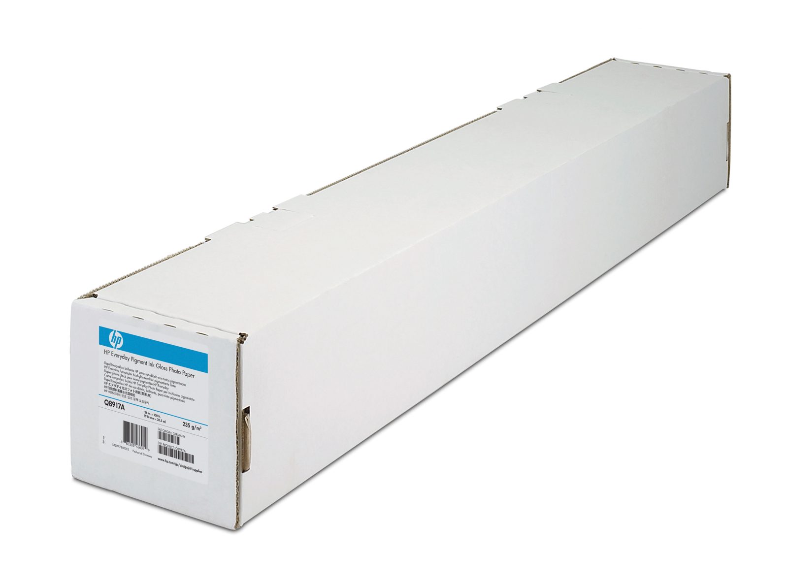 HP Everyday Matte Polypropylene Roll, 36"/914mm, 120g/m², rulle 30,5 meter, bild 3