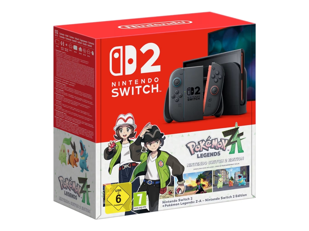 Nintendo Switch 2 spelkonsol 256 GB + Pokémon Legends: Z-A Switch 2 Edition