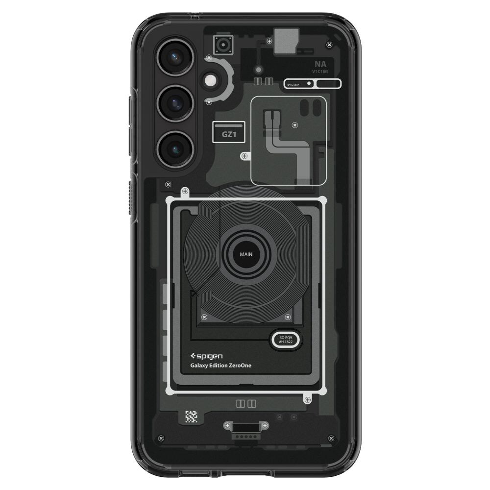 Spigen Ultra Hybrid - Baksidesskydd för mobiltelefon - polykarbonat, termoplastisk polyuretan (TPU) - noll ett - för Samsung Galaxy S23 FE, bild 4