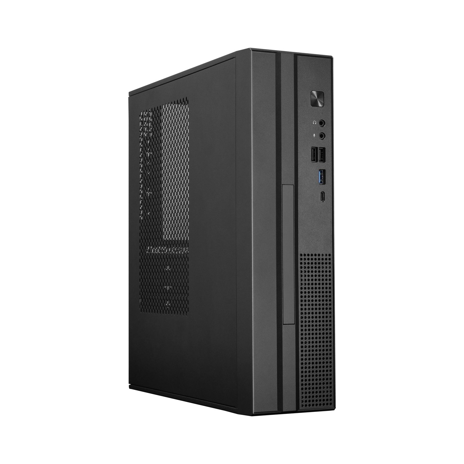 Chieftec DT-10B-300 Compact 8L SFF Case, MicroATX, inkl. 300W nätagg, bild 3
