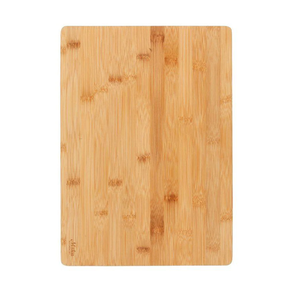 Skärbräda i bambu med svart kant 39 × 28cm