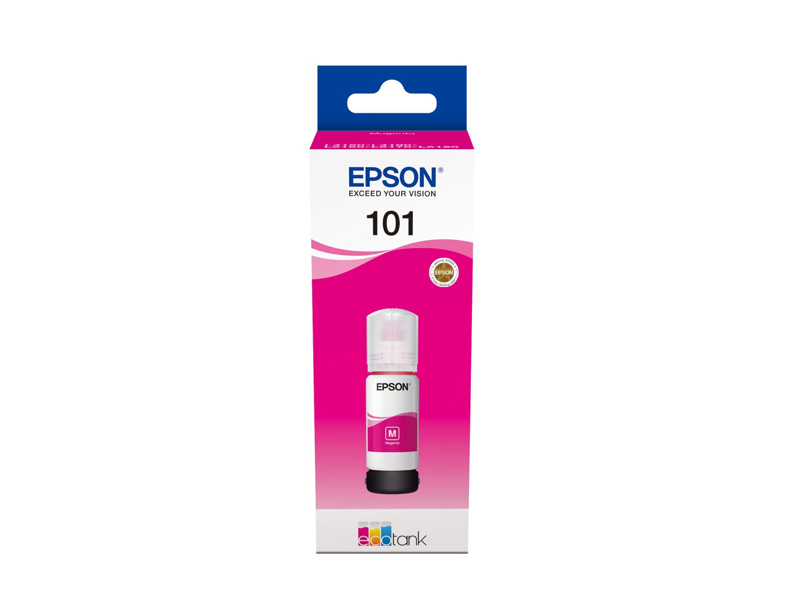 Epson EcoTank 101 Magenta, flaska 70ml, 6000 sidor, bild 3