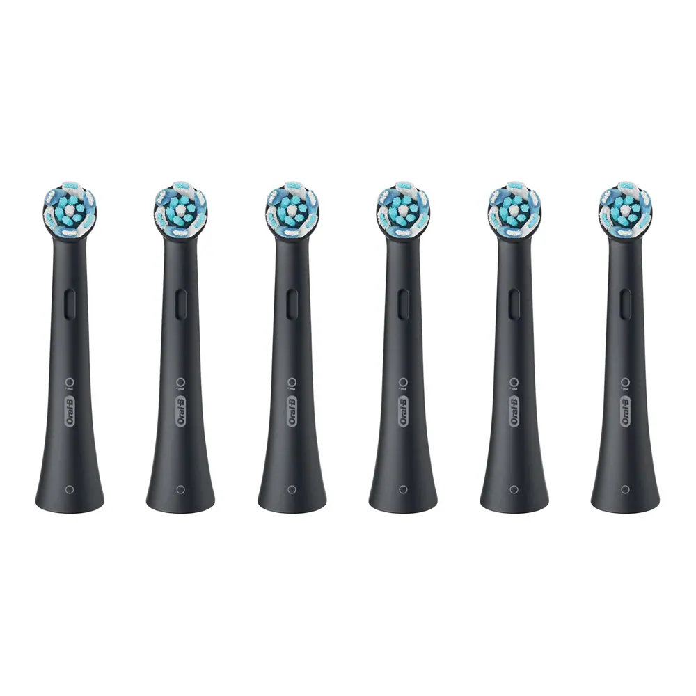 Oral-B iO Ultimate Clean tandborsthuvuden – svarta – 6-pack