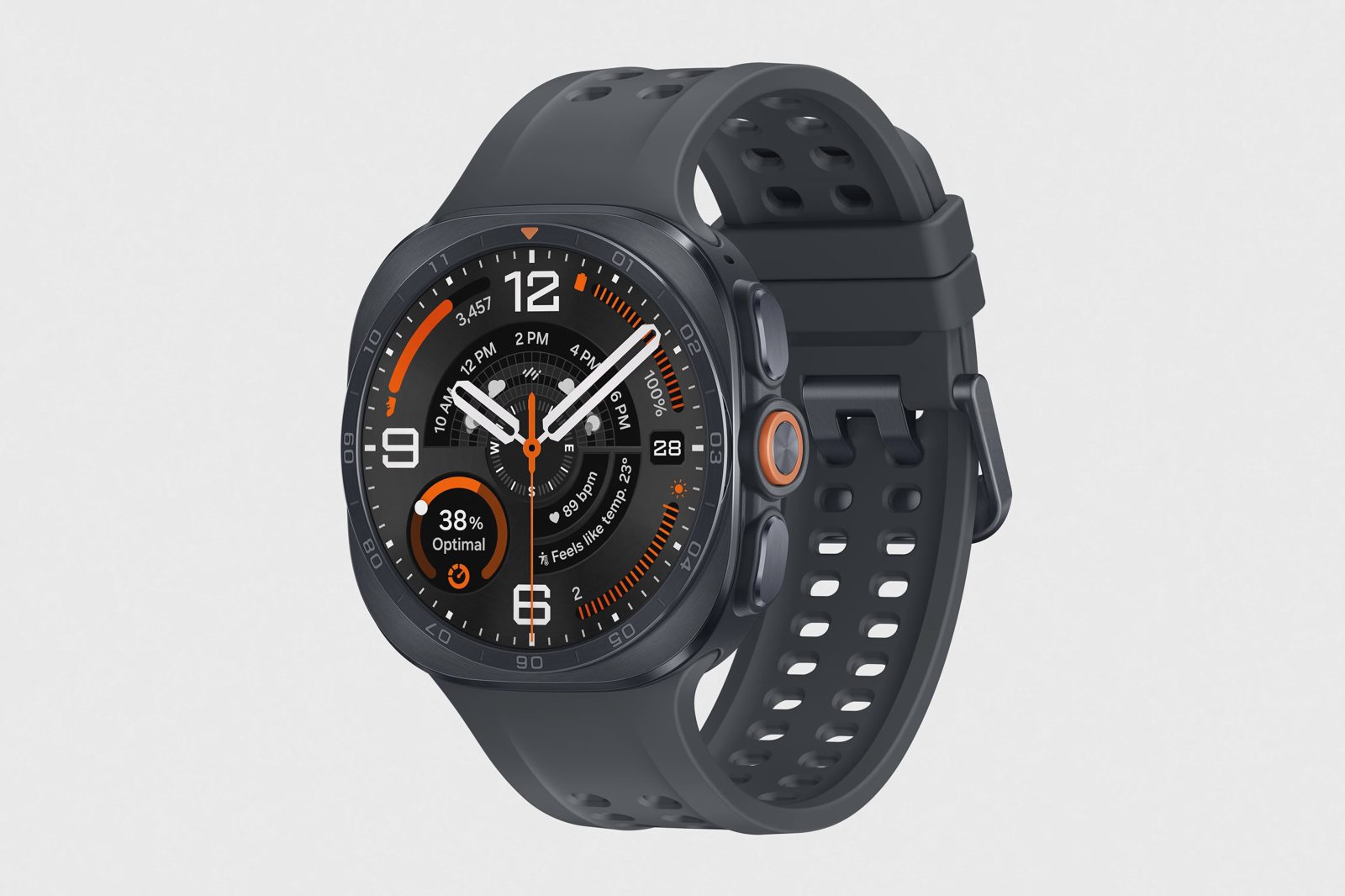 Samsung Galaxy Watch Ultra2 47 mm smartwatch, Titanium Gray