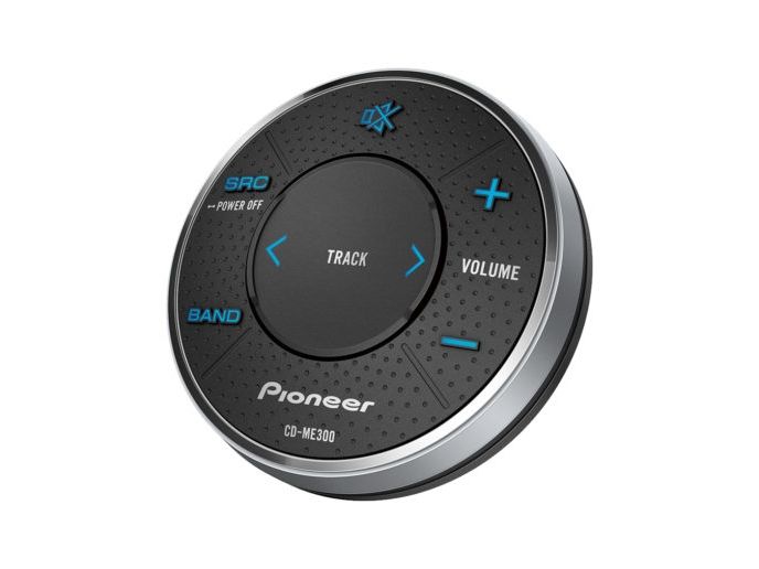 Pioneer CD-ME300, Ljud, Kabel, Tryckknappar, IPX7, Svart, Silver