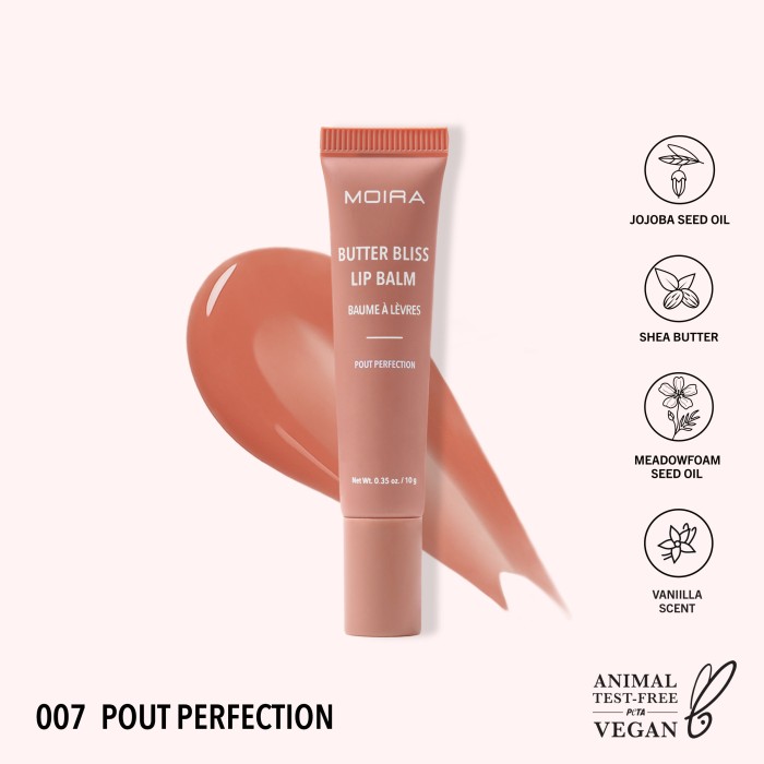 MOIRA Butter Bliss Lip Balm 007 Pout Perfection, bild 2