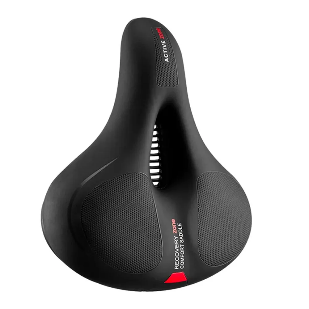 Cykelsadel med anatomisk öppning - Ergonomisk med minnesfunktion