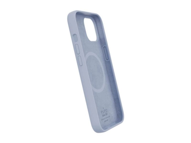 Puro iPhone 14/13 Icon Cover MagSafe Light, blue
