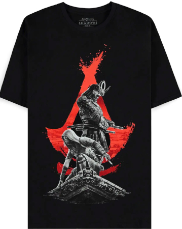 Assassins Creed Shadows Shord Sleeved T-Shirt (Large)