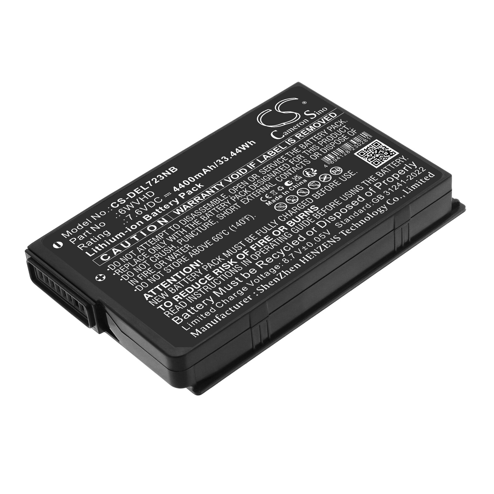 Batteri till Bärbar dator för DELL T06H, T06H001, Latitude 7230 Rugged Extreme, bild 5