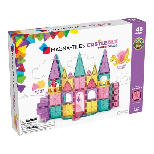 Magna-Tiles - Castle Deluxe - 48 Delar