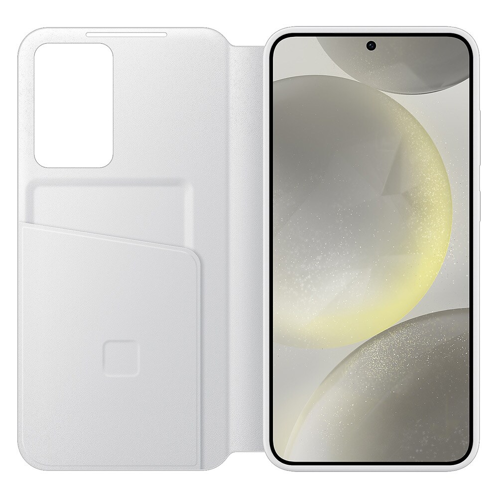 Samsung Galaxy S24 Plus Smart View Plånboksfodral (vitt), bild 4