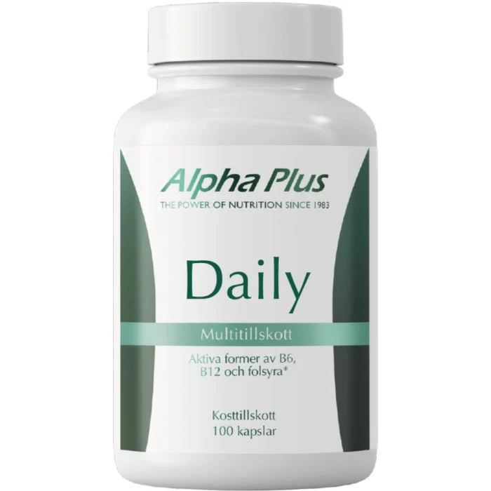 Alpha Plus Daily 100 kapslar