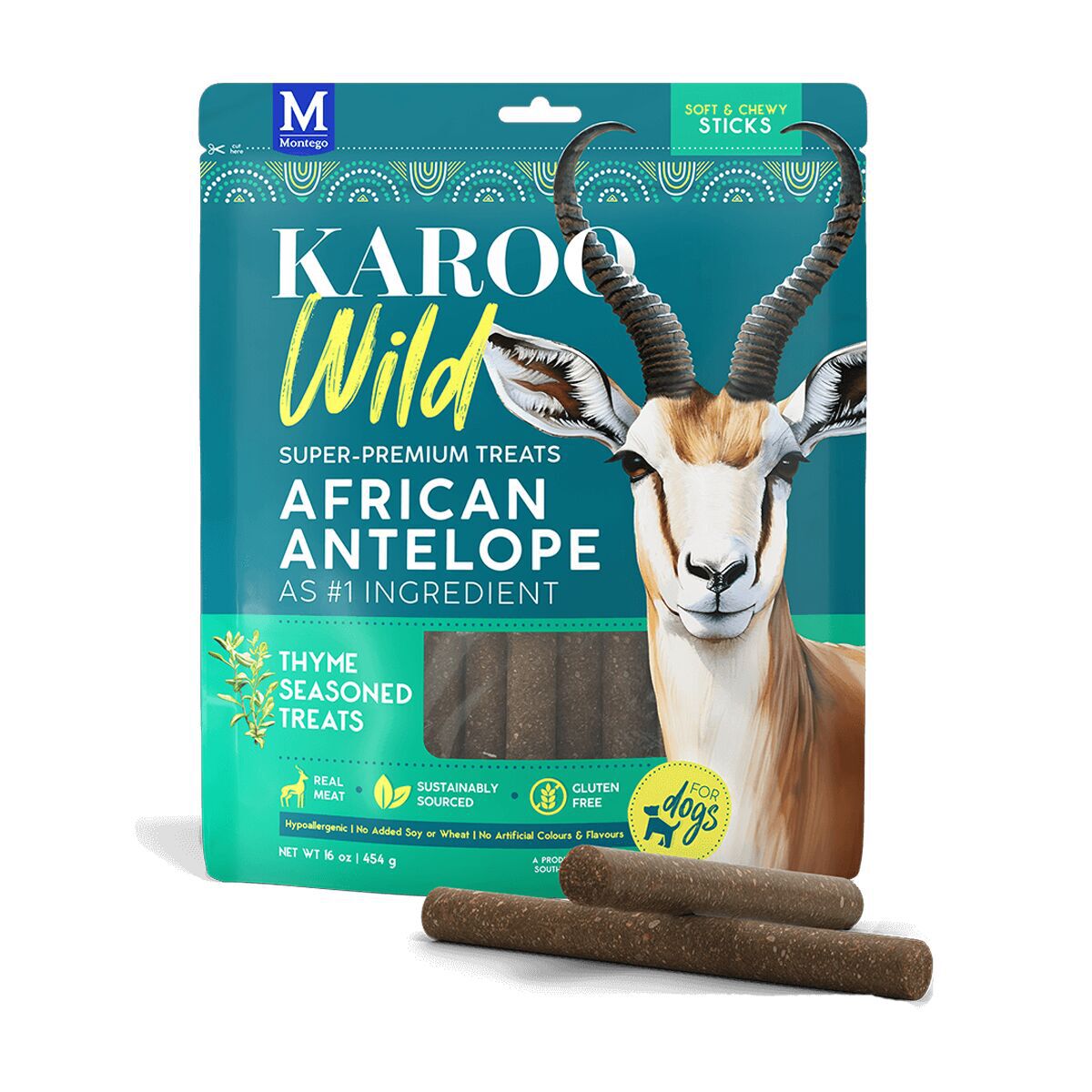 Karoo - Wild sticks - african antilope with thyme - 454gr, bild 4